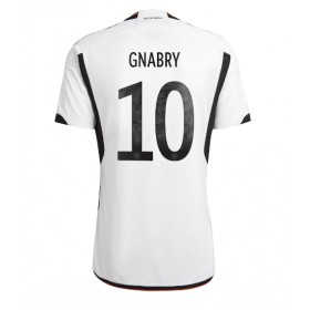 Tyskland Serge Gnabry #10 Hemmakläder VM 2022 Kortärmad